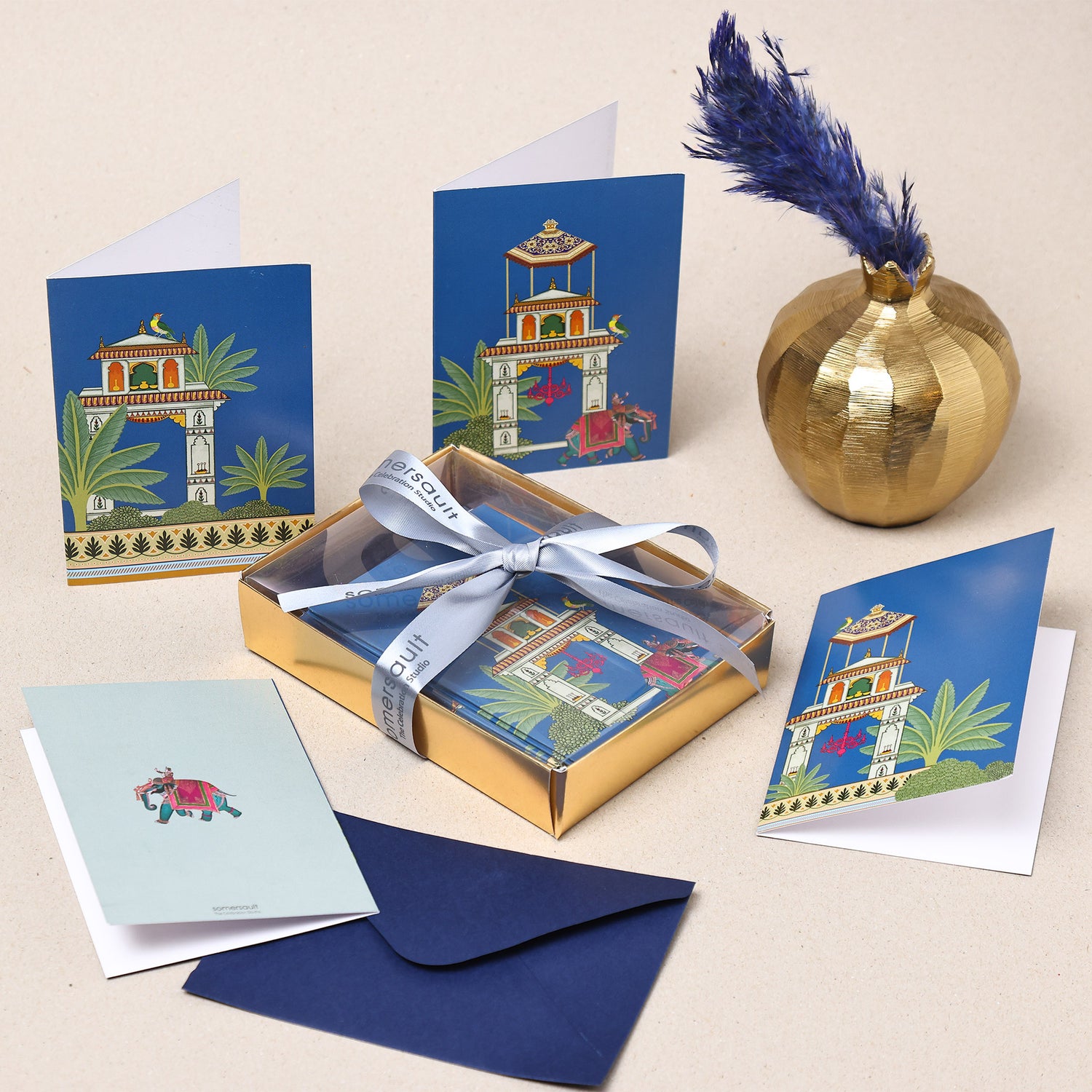 Moghul Mirage Cards & Envelopes – Set of 10