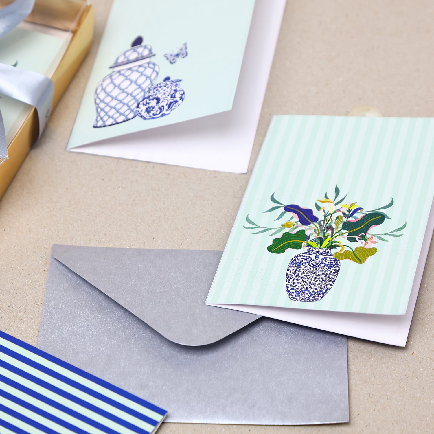 Cheetah Chutzpah Cards & Envelopes – Set of 10
