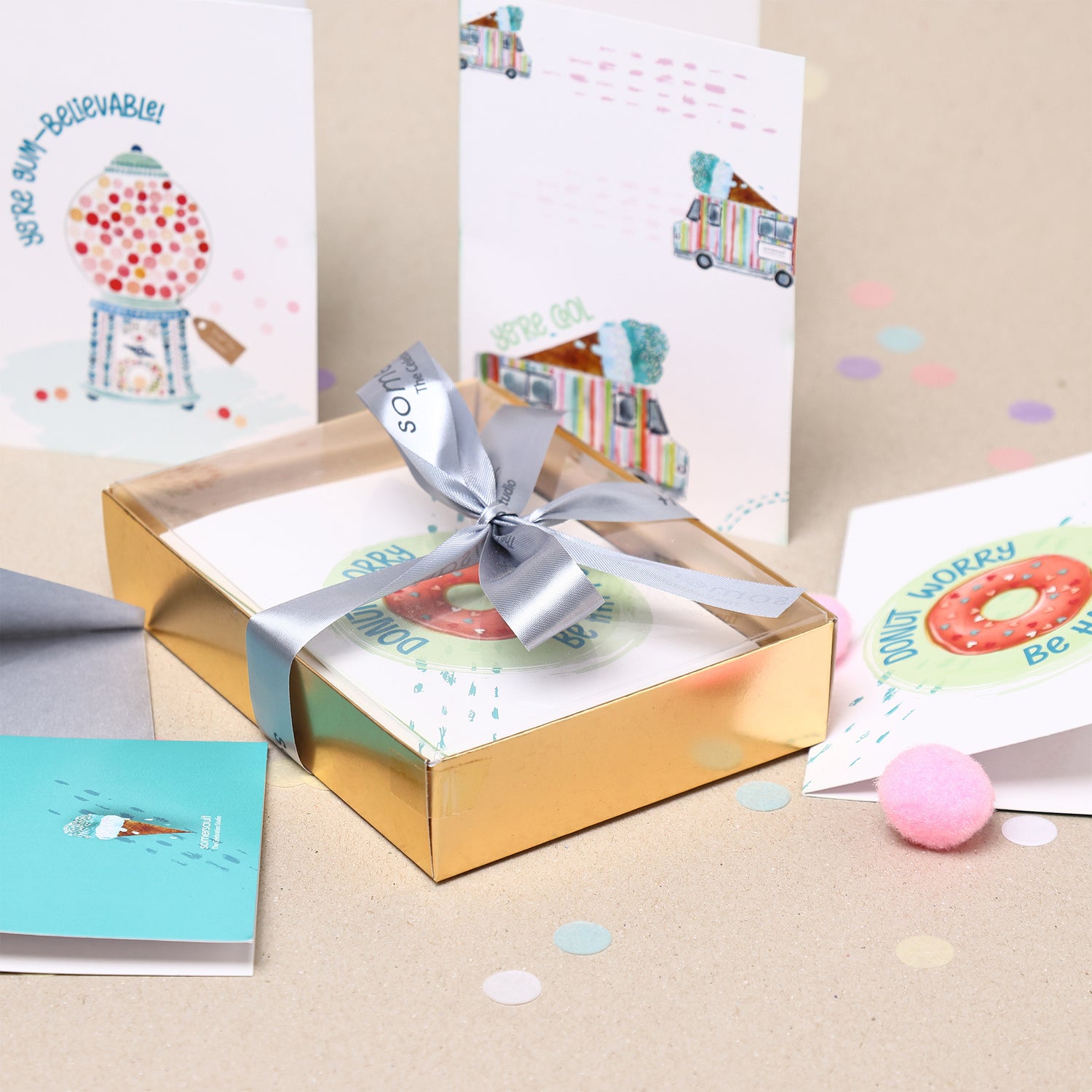 Sweet Lil Somethings Cards & Envelopes – Set of 10