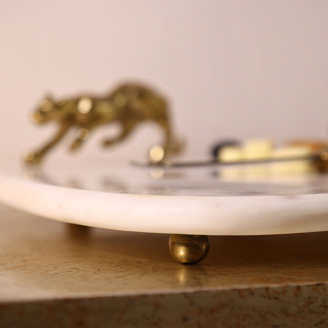 On the Prowl Marble Platter