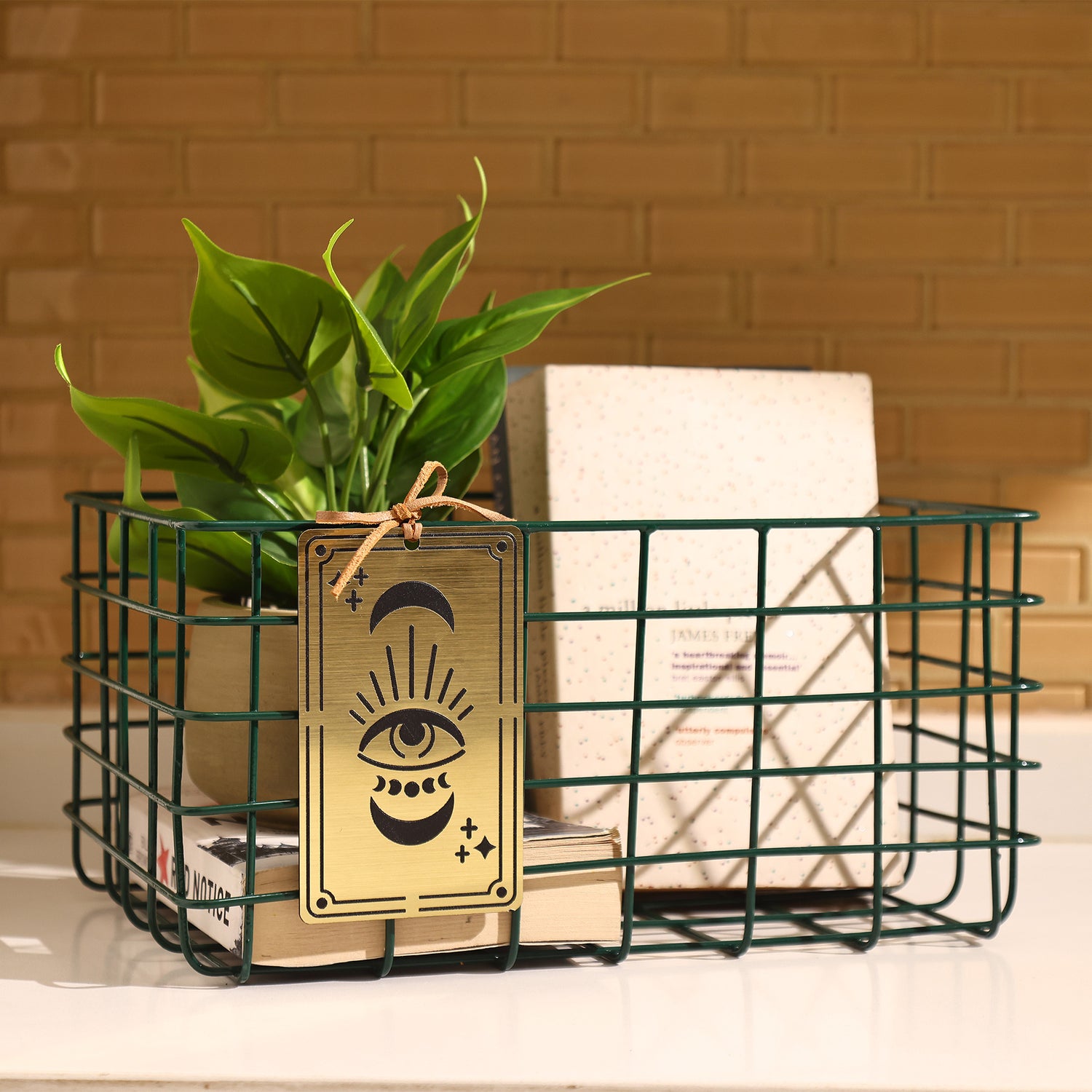 Teal Tales Basket