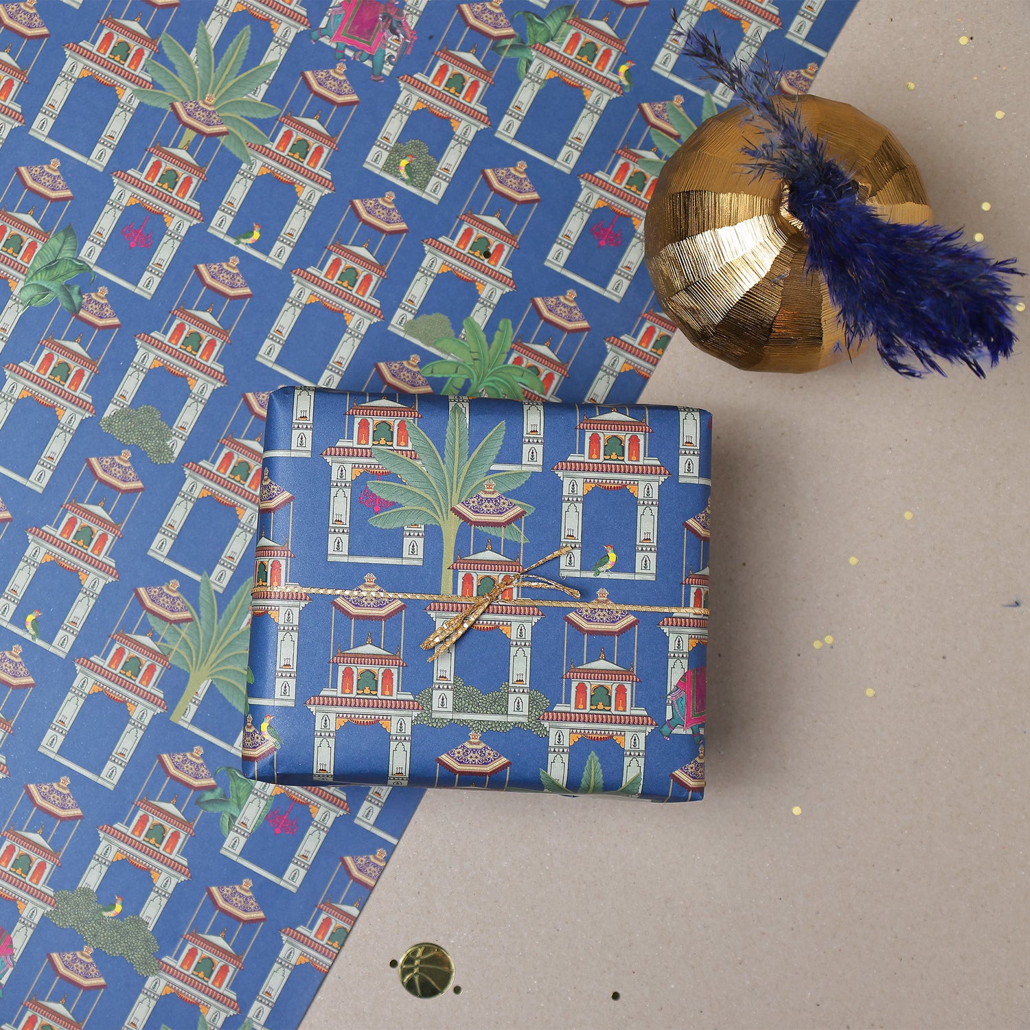 Moghul Mirage Wrapping Paper – Set of 10